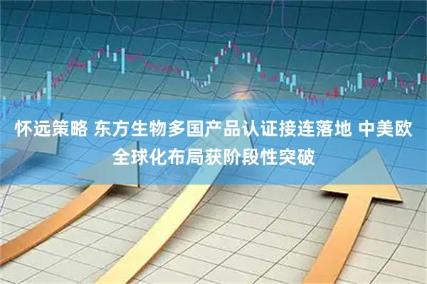 怀远策略 东方生物多国产品认证接连落地 中美欧全球化布局获阶段性突破